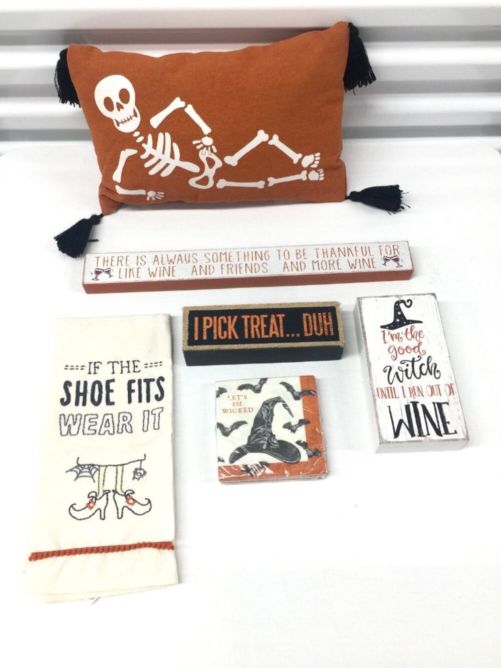 Halloween Decorations Decor Set of 6 NEW